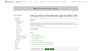 
                            8. Set up and use the 8tracks app on Xbox 360 - Xbox 360 Support