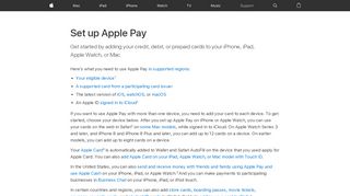 
                            4. Set up Apple Pay - Apple Support