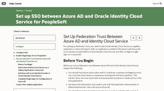 
                            6. Set Up Federation Trust Between Azure AD and Identity Cloud Service