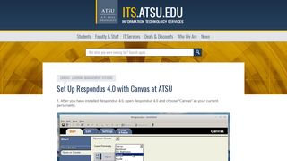 
                            5. Set Up Respondus 4.0 with Canvas at ATSU : Information Technology ...