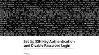 
                            5. Set Up SSH Key Authentication and Disable Password Login