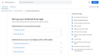 
                            4. Set up your Android Auto app - Android Auto Help