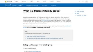 
                            2. Set up your family - Microsoft Support