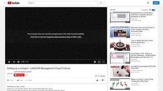 
                            6. Setting up a hotspot - LANCOM Management Cloud Tutorial - YouTube