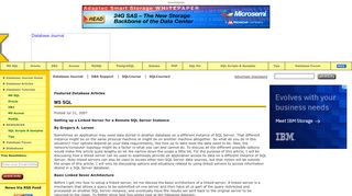
                            8. Setting up a Linked Server for a Remote SQL Server ...
