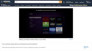 
                            4. Setting up Amazon Instant Video on your Roku - Amazon.com