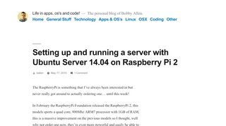 
                            6. Setting up and running a server with Ubuntu Server 14.04 ...