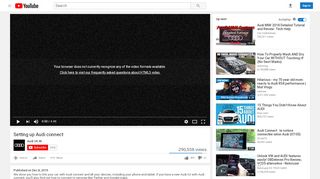 
                            7. Setting up Audi connect - YouTube