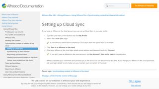 
                            6. Setting up Cloud Sync | Alfresco Documentation