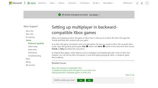 
                            8. Setting up multiplayer in backward-compatible Xbox games