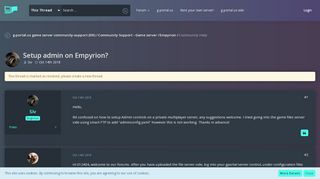 
                            4. Setup admin on Empyrion? - Community Help - g …