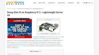 
                            7. Setup Diet Pi on Raspberry Pi 3 – Lightweight Server OS