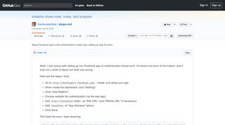 
                            5. Setup Facebook app to test authentication locally (aka ...