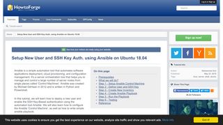 
                            5. Setup New User and SSH Key Auth. using Ansible on Ubuntu 18.04