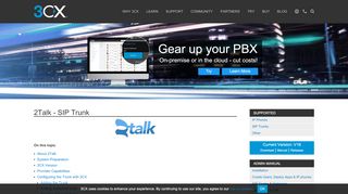 
                            5. Setup New Zealand SIP Trunk Provider 2Talk with 3CX