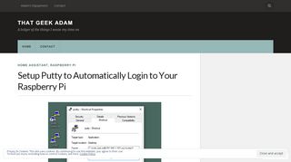 
                            1. Setup Putty to Automatically Login to Your …