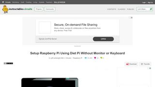 
                            3. Setup Raspberry Pi Using Diet Pi Without Monitor or ...