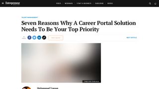 
                            6. Seven Reasons Why A Career Portal Solution Needs To Be Your Top ...