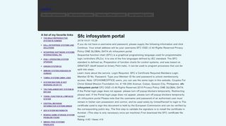 
                            7. Sfc infosystem portal