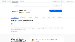 
                            9. SFMC, Inc Careers and Employment | Indeed.com