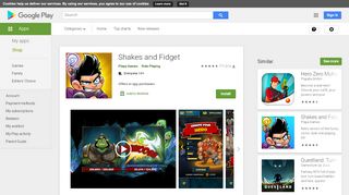 
                            10. Shakes and Fidget - Apps on Google Play
