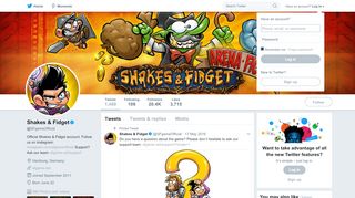 
                            10. Shakes & Fidget (@SFgameOfficial) | Twitter