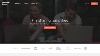 
                            8. Share Large files: Secure & Fast file sharing | Hightail