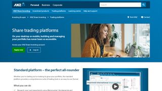 
                            6. Share trading platforms and yools | ANZ