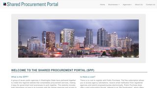 
                            3. Shared Procurement Portal