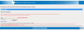 
                            4. Shared Services Portal Login