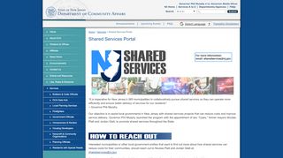 
                            2. Shared Services Portal - NJ Department of Community Affairs