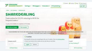 
                            9. Sharedealing - Yorkshire Building Society