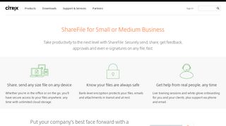 
                            2. ShareFile - File Sharing for Small and Medium Business - Citrix