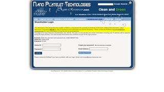 
                            5. Shareholder Login - Aqua-Resources.com