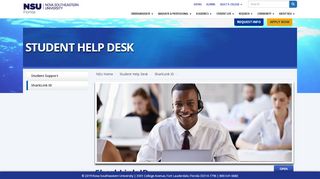 
                            3. SharkLink ID - Nova Southeastern University