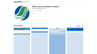 
                            7. ‎SHCIL Services Mobile Trading on the App Store