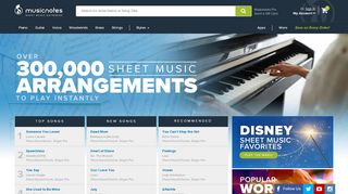 
                            1. Sheet Music Downloads at Musicnotes.com