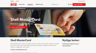 
                            2. Shell MasterCard - Velkommen til Ikano Bank