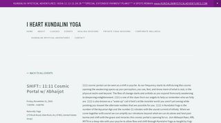 
                            5. SHIFT:: 11:11 Cosmic Portal w/ Abhaijot — I Heart Kundalini Yoga