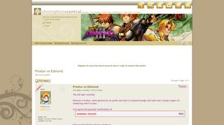 
                            8. Shining Force Central • View topic - Produn vs Edmund