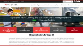 
                            6. Shipping System for Sage X3 | Integration Services | Greytrix