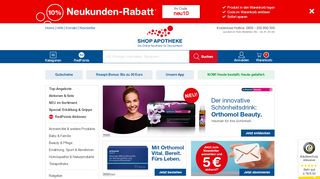 
                            4. shop-apotheke.com ▷ Die Online Apotheke für Deutschland