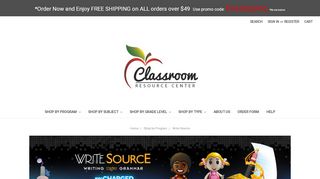 
                            8. Shop by Program - Write Source - Page 1 - …