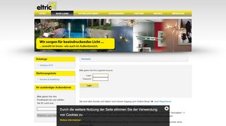 
                            3. Shop-Login | eltric-Online | Elektro, Fachversand ...