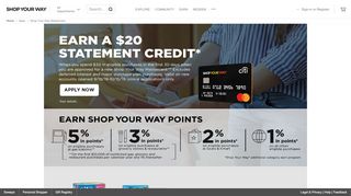 
                            6. Shop Your Way Mastercard | Shop Your Way: Online Shopping ...