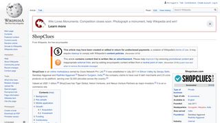 
                            8. ShopClues - Wikipedia