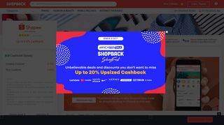 
                            8. Shopee Promo Code - 45% OFF | August 2019 Sales