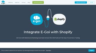 
                            4. Shopify + E-goi: Email, SMS y Marketing Automation - E-goi