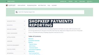 
                            9. ShopKeep Payments Reporting | ShopKeep Support