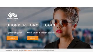 
                            9. Shopper Force Login | Market Force Information, Inc.